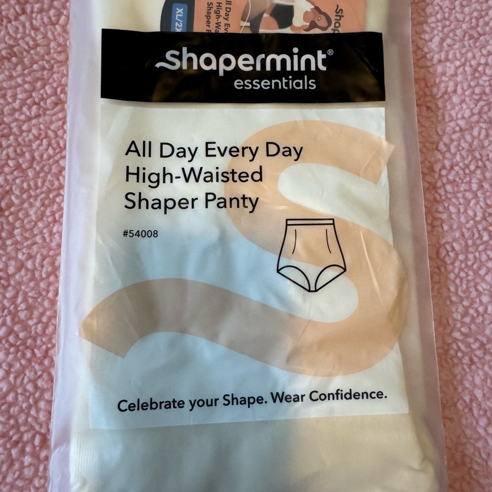 Shapermint Essentials High-Waisted Shaper Panty - Cream